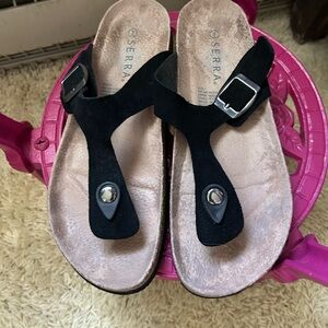 Serra Black Women's Sandals 7